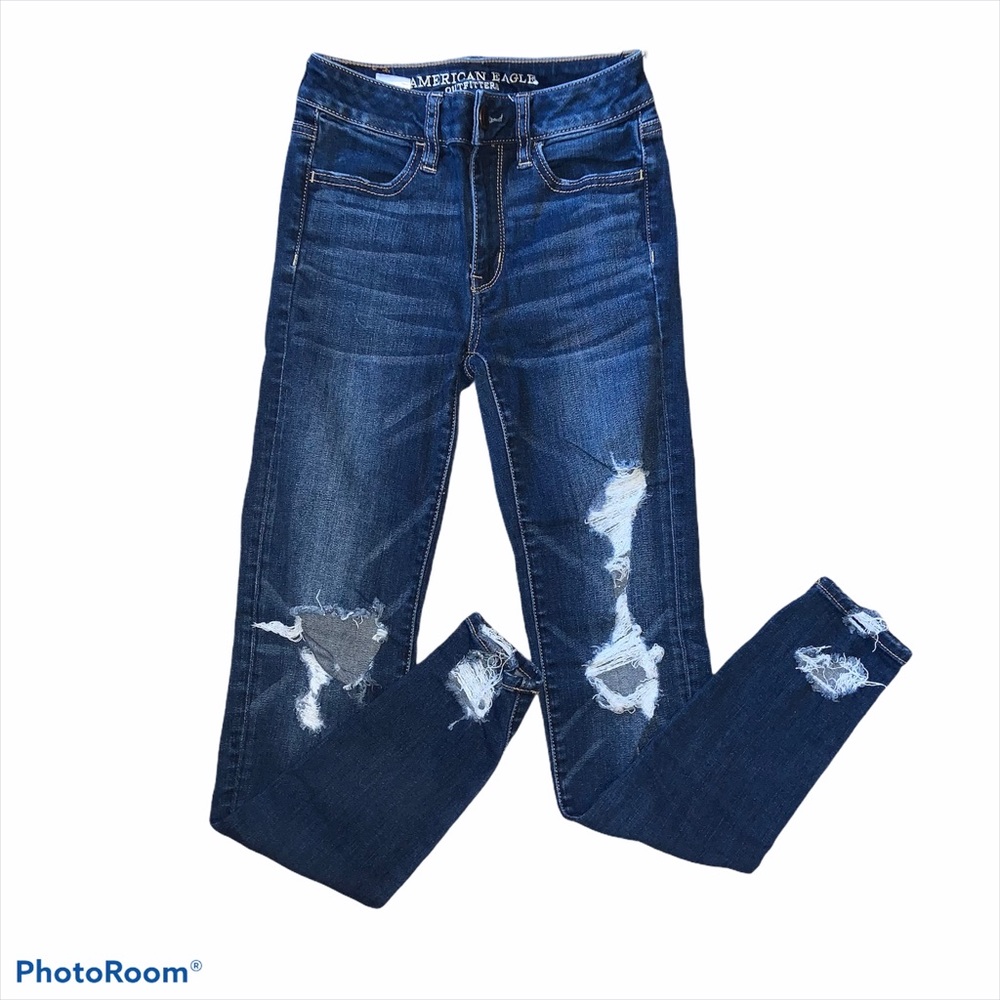 AEO Super Stretch X High Rise Jeggings